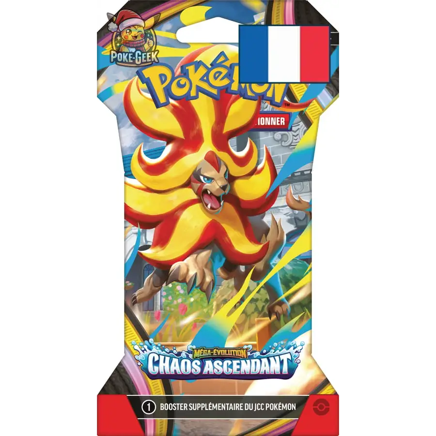 Blister Pokémon ME04 Chaos Ascendant FR – Précommande - Poke-Geek