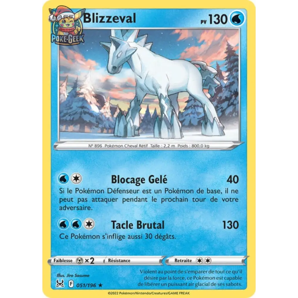 Blizzeval - EB Origine Perdue - 51/196 - Poke-Geek