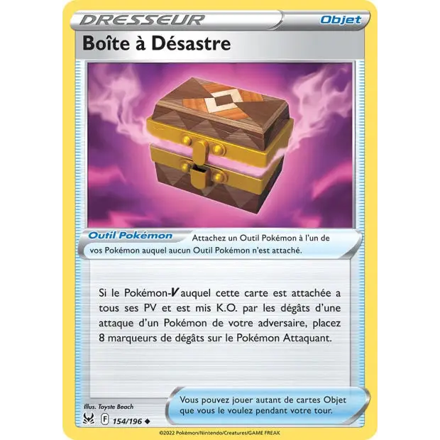 Boîte à Désastre - EB Origine Perdue - 154/196 - Poke-Geek