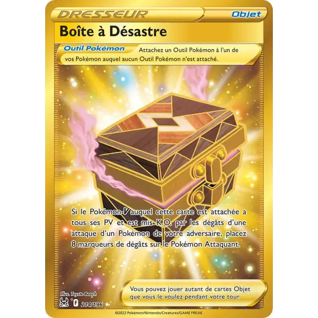 Boîte à Désastre - EB Origine Perdue - 214/196