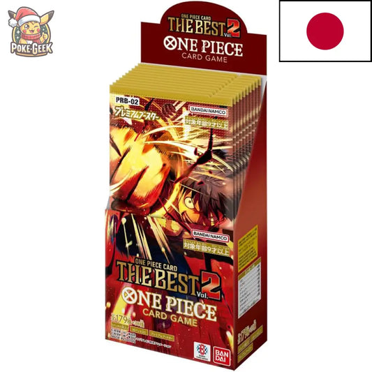 Boîte de 10 Boosters Premium One Piece Card Game - PRB-02 The Best Vol.2 (Japonais)