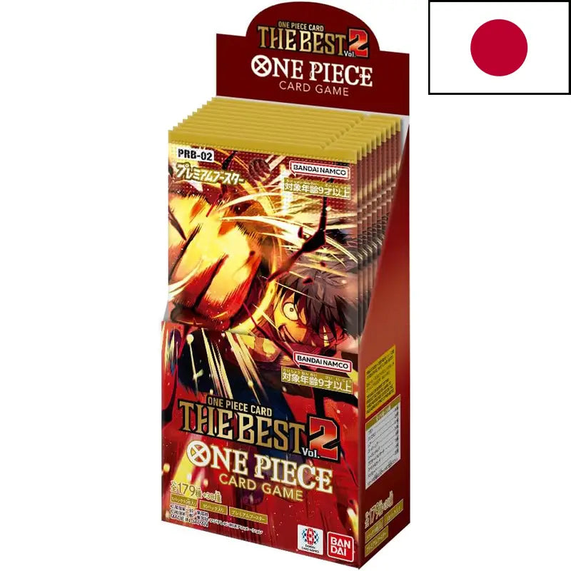 Boîte de 10 Boosters Premium One Piece Card Game - PRB-02 The Best Vol.2 (Japonais)