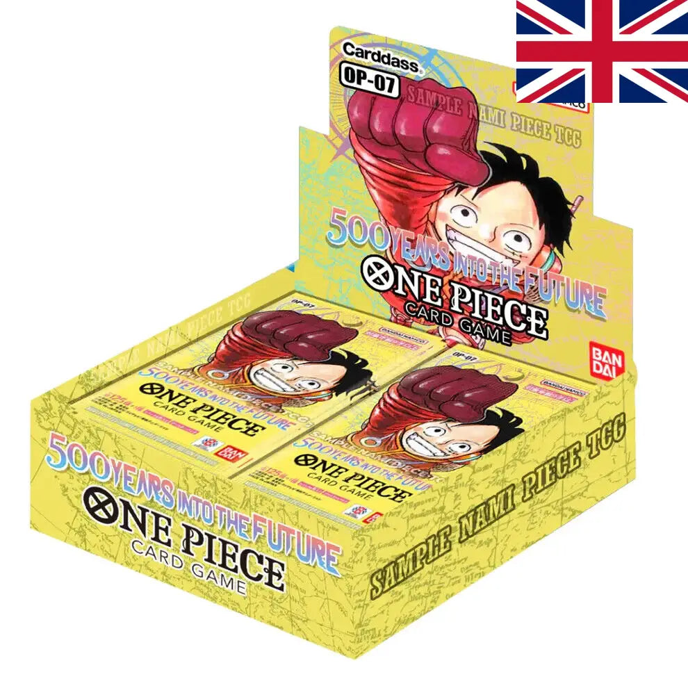 Boîte De 24 Boosters One Piece Card Game – 500 Years In The Future Op-07 - Anglais Carte À