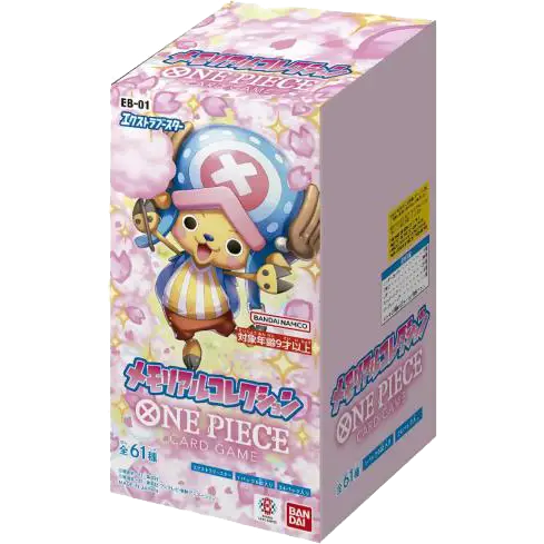 Display One Piece EB-01 – Extra Booster Memorial Collection – Japonais - Poke-Geek