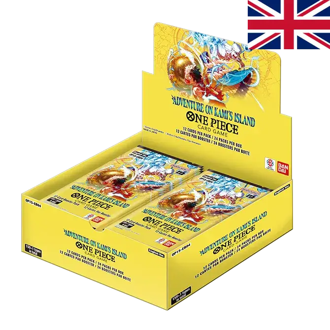 Boîte de 24 Boosters One Piece Card Game OP15-EB04 Adventure on Kami's Island (Anglais)