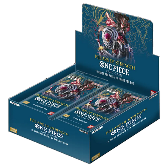 Boite de 24 Boosters One Piece Card Game – Pillars of Strenght OP-03 - Anglais