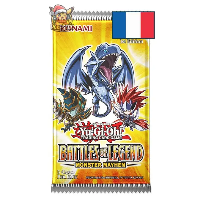 Bote de 24 Boosters Yu-Gi-Oh! - Battles of Legend: Monster Mayhem (BLMM) FR | Boutique Pokmon Poke-Geek Bote de 24 Boosters Yu-Gi-Oh! - Battles of Legend: Monster Mayhem (BLMM) FR | Boutique Pokmon Poke-Geek