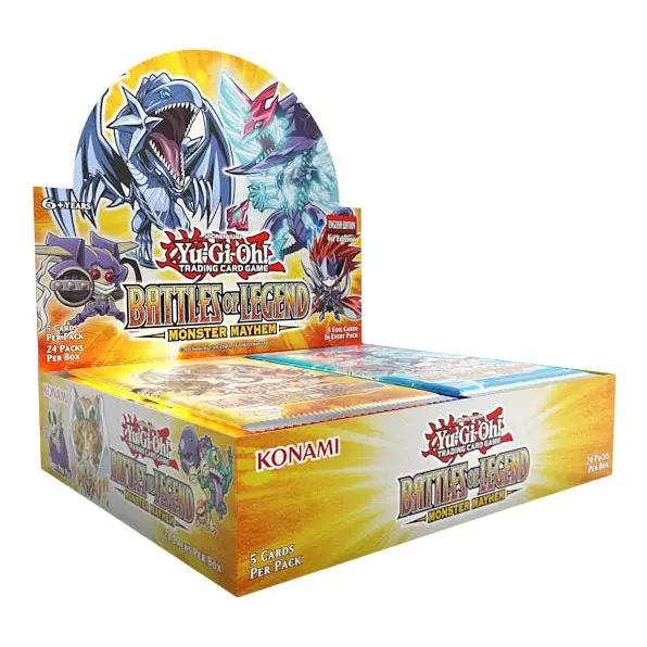 Boîte de 24 Boosters Yu-Gi-Oh! - Battles of Legend: Monster Mayhem (BLMM) FR