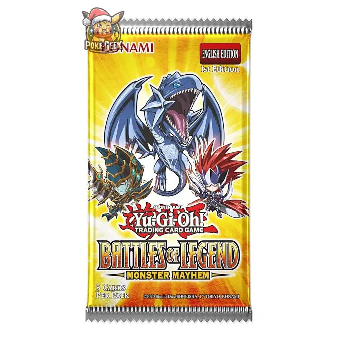Boîte de 24 Boosters Yu-Gi-Oh! - Battles of Legend: Monster Mayhem (BLMM) FR - Poke-Geek