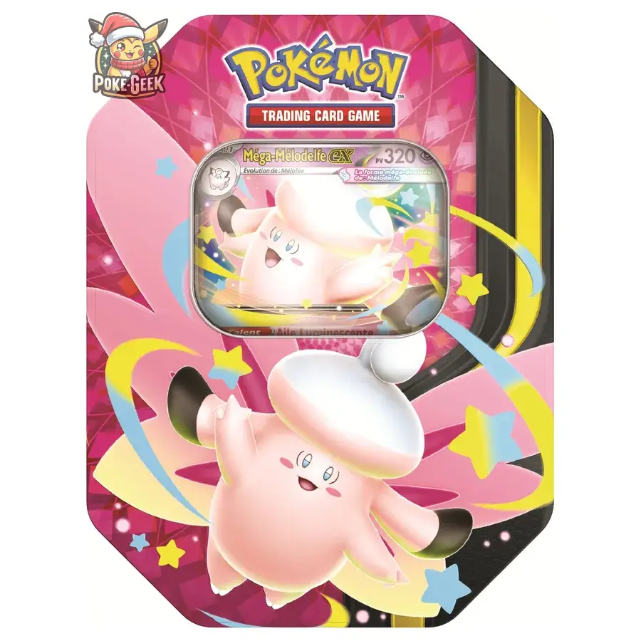 Boîtes Méga Clair de Lune – Méga-Ectoplasma-ex ou Méga-Mélodelfe-ex (1x aléatoire) – Français - Poke-Geek