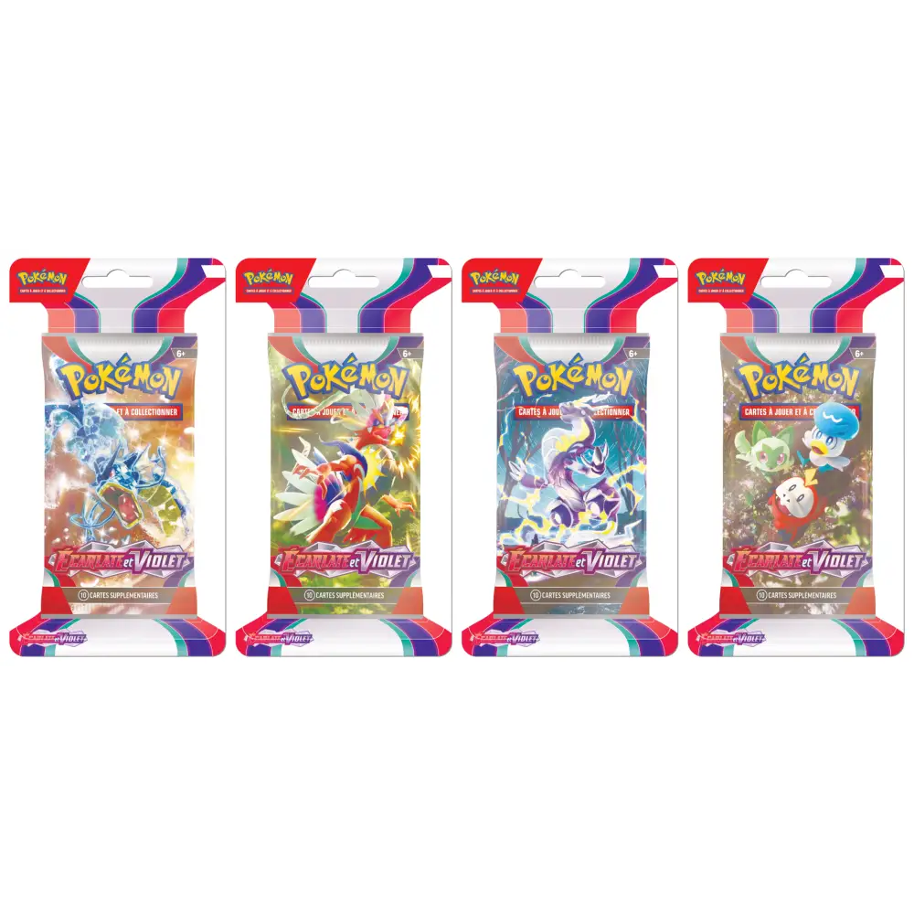 Booster Blister EV01 - Écarlate et Violet - (1 Booster aléatoire) - FR - Poke-Geek