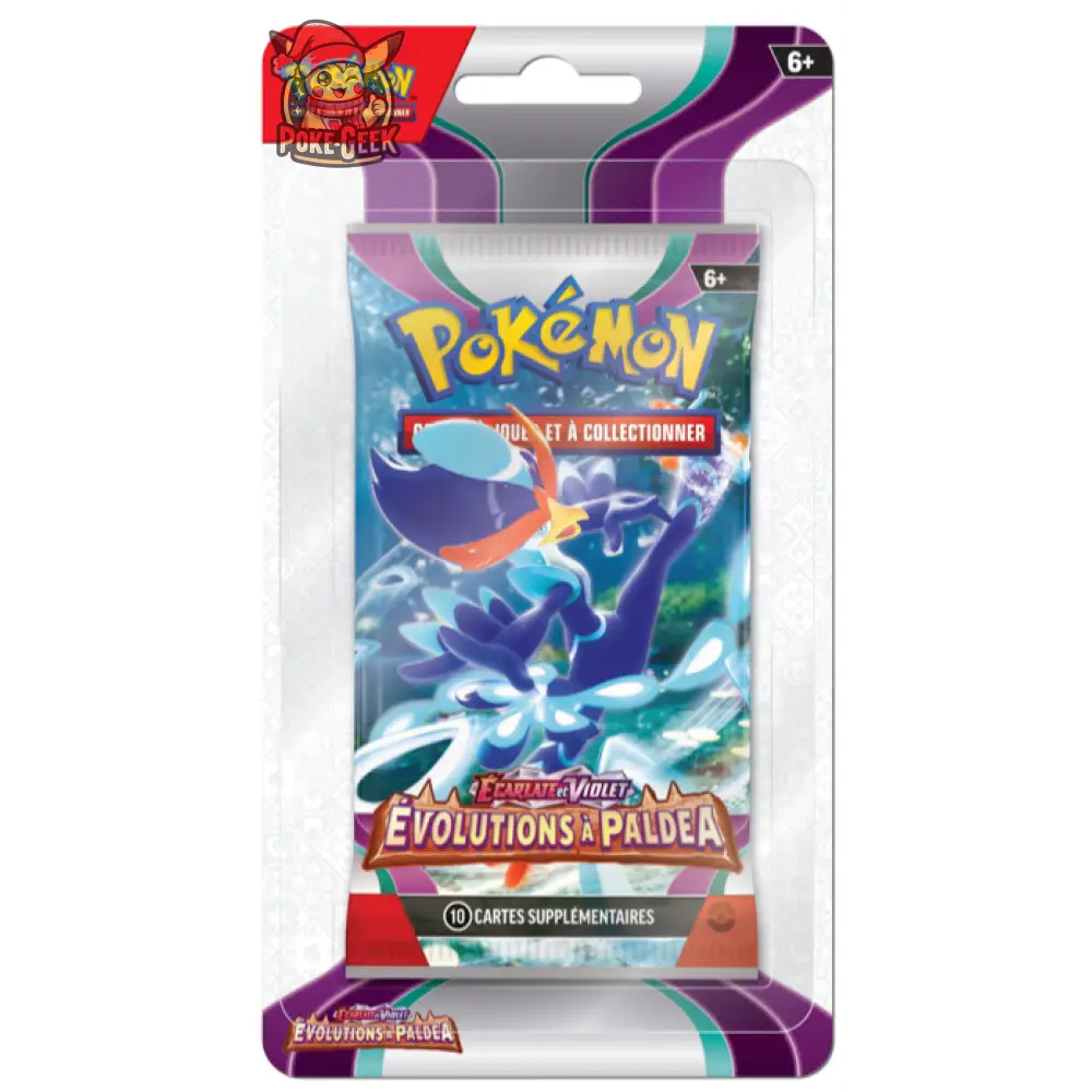 Booster Blister EV02 - Évolutions à Paldea (1 Booster aléatoire) - FR - Poke-Geek