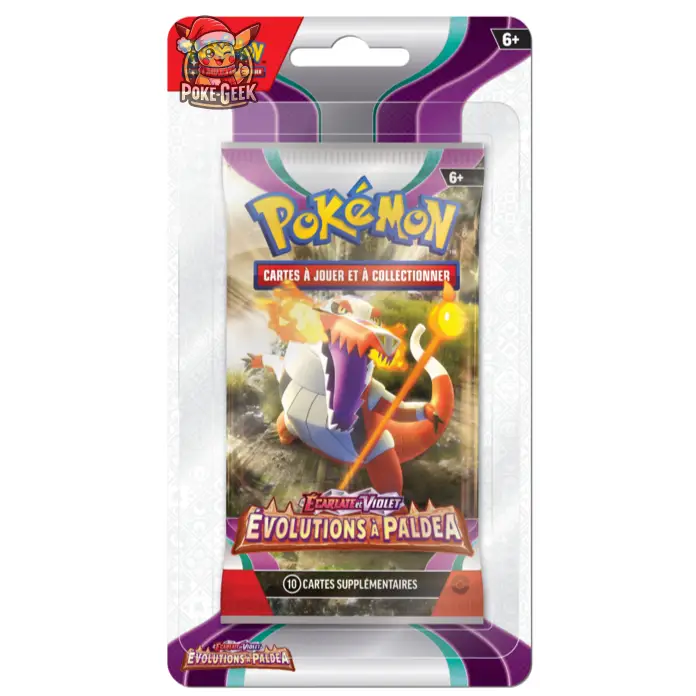 Booster Blister EV02 - Évolutions à Paldea (1 Booster aléatoire) - FR - Poke-Geek