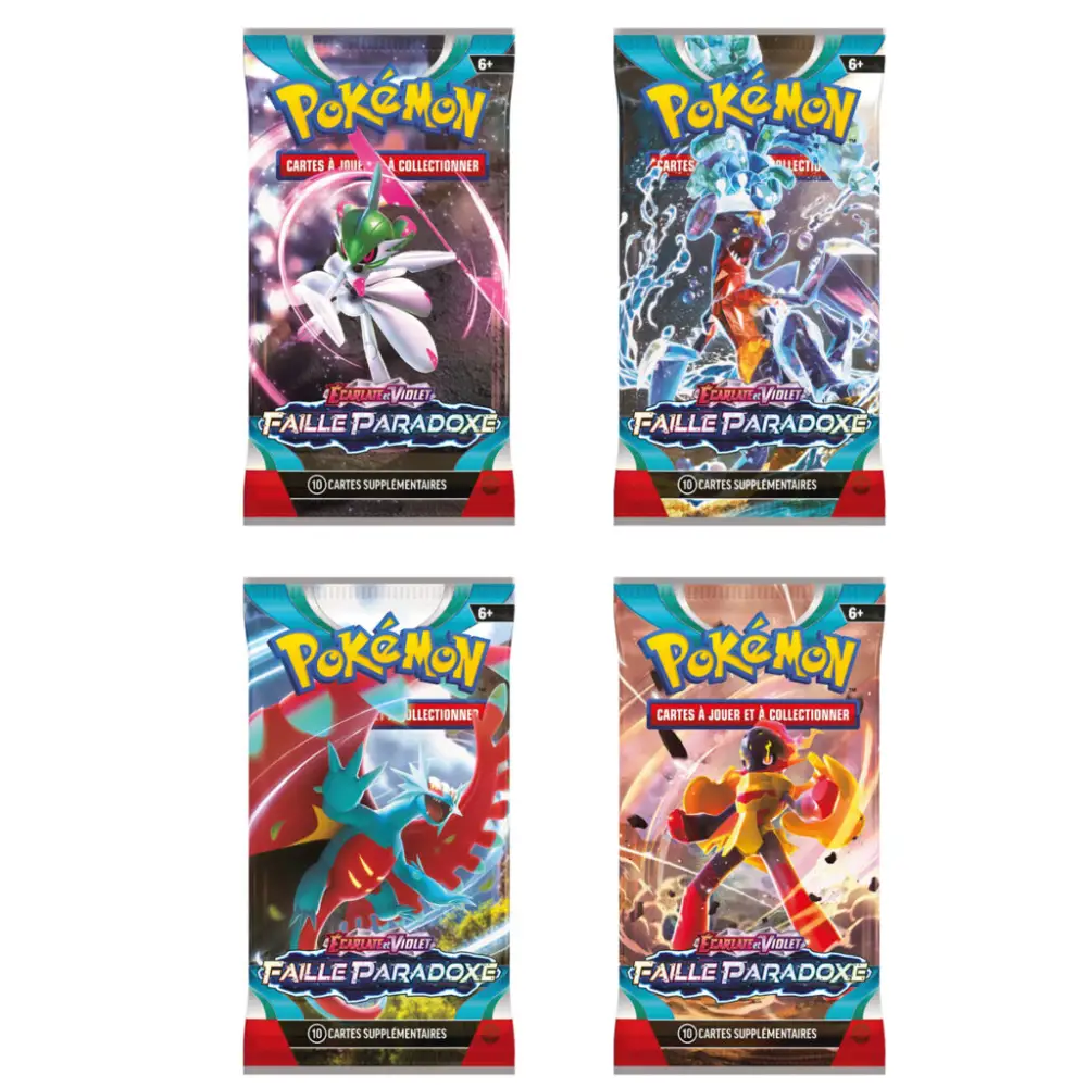 Booster Blister EV04 - FAILLE PARADOXE (1 Booster aléatoire) - FR - Poke-Geek