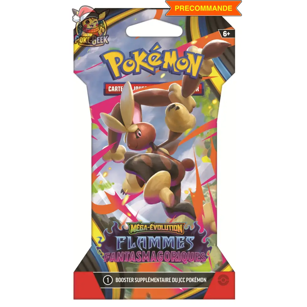 Booster Blister ME02 Flammes Fantasmagoriques (1 Booster aléatoire) – Version Française 🇫🇷