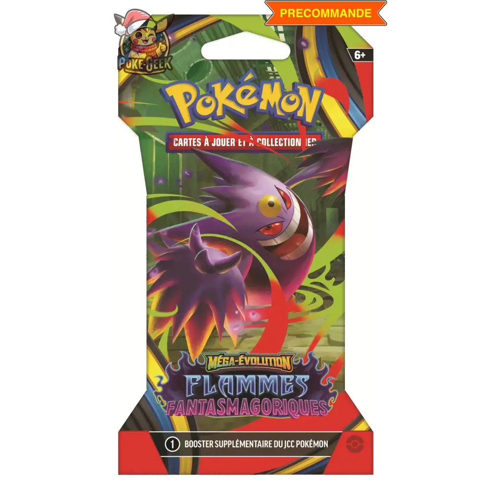 Booster Blister ME02 Flammes Fantasmagoriques (1 Booster aléatoire) – Version Française 🇫🇷