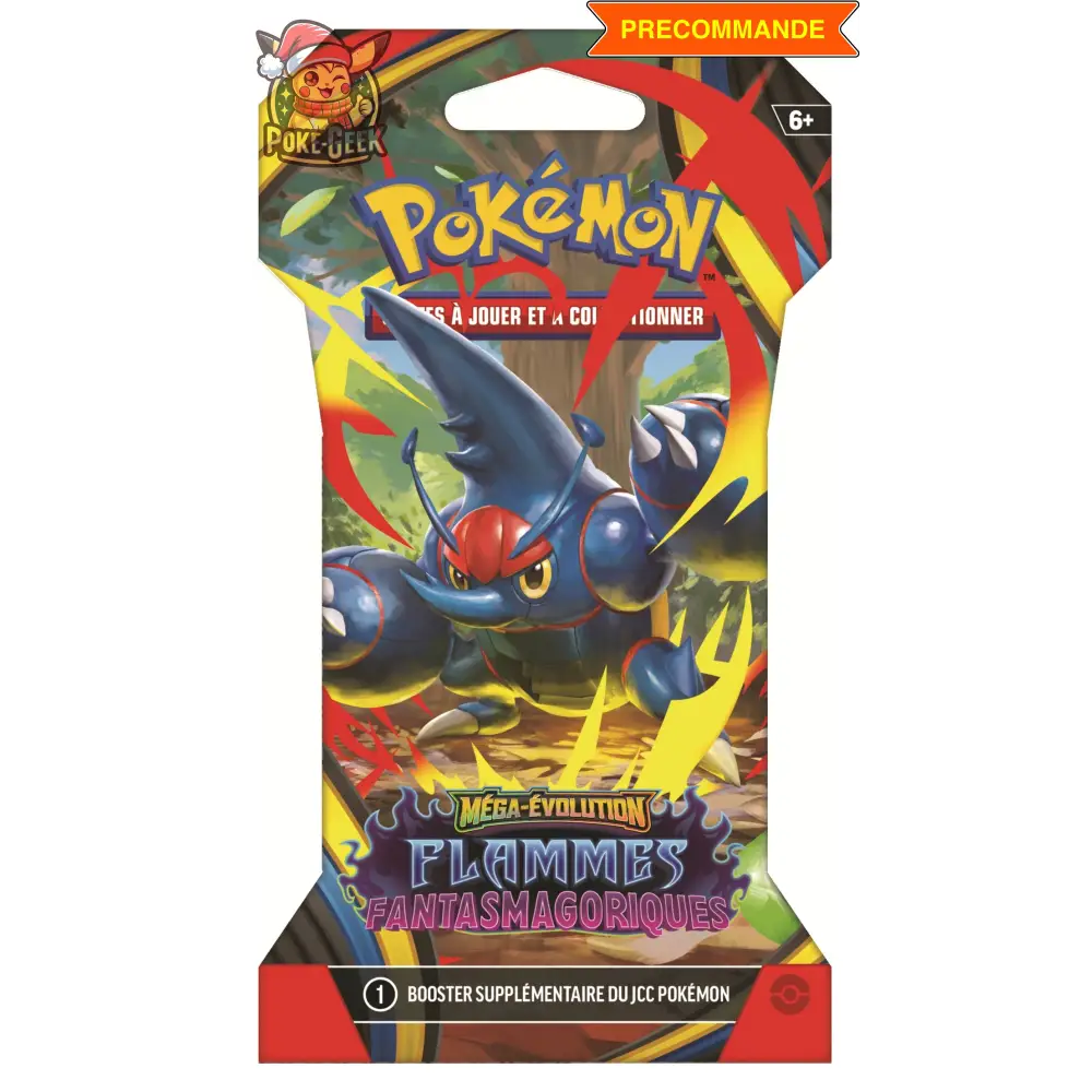 Booster Blister ME02 Flammes Fantasmagoriques (1 Booster aléatoire) – Version Française 🇫🇷
