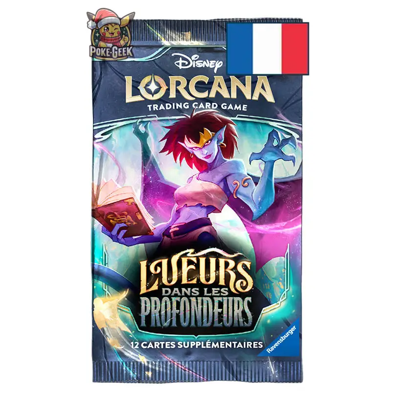 Booster Disney Lorcana Chapitre 10 – Lueurs dans les Profondeurs – Français - Poke-Geek