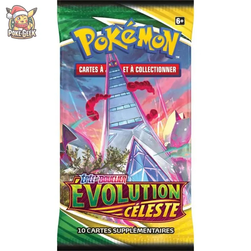 Booster EB07 Évolution Céleste (1 Booster aléatoire) – FR - Poke-Geek
