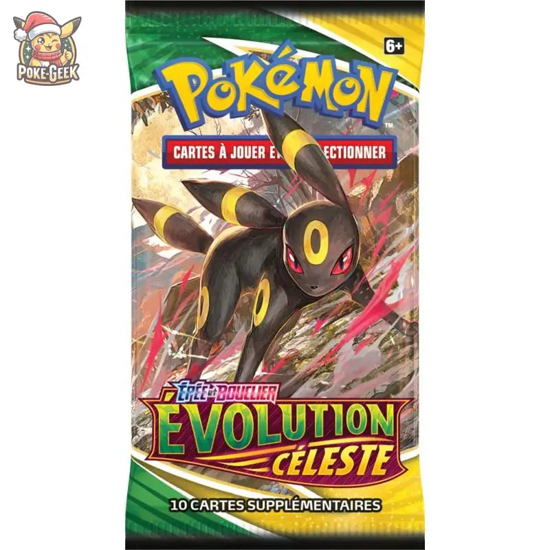Booster EB07 Évolution Céleste (1 Booster aléatoire) – FR - Poke-Geek