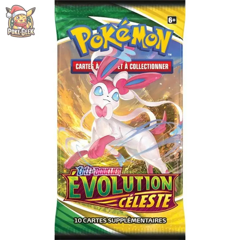 Booster EB07 Évolution Céleste (1 Booster aléatoire) – FR - Poke-Geek