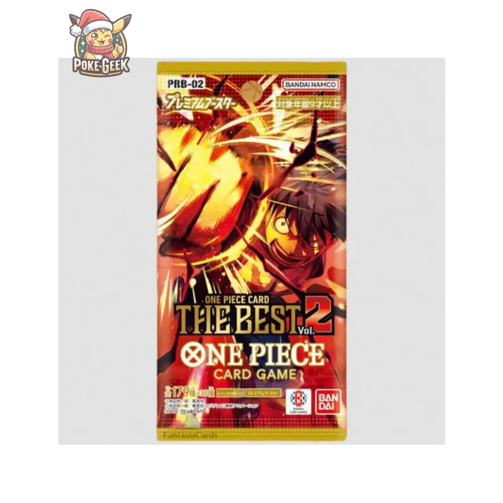 Booster One Piece Card Game – THE BEST Vol.2 [PRB-02] – Japonais - Poke-Geek