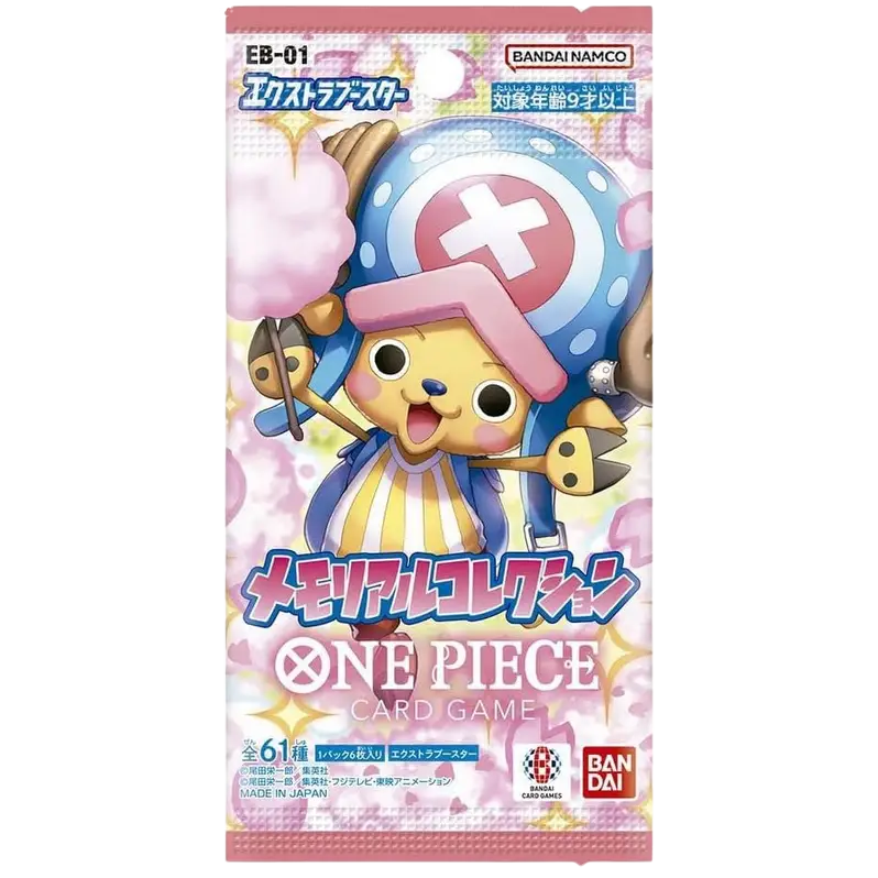 Booster One Piece EB-01 – Extra Booster Memorial Collection – Japonais