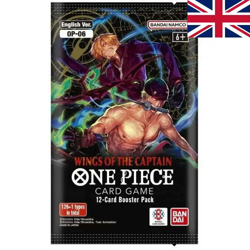 Booster One Piece Card Game Anglais – Wings of the Captain OP-06 - Anglais Booster OP06 - Wings of the Captain