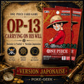 Booster One Piece OP-13 Carrying on His Will – Japonais - Poke-Geek