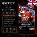 Booster One Piece OP-16 The Time of Battle – Anglais - Poke-Geek