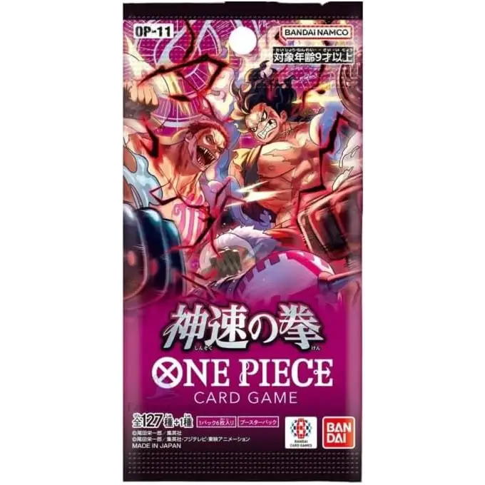 Booster One Piece OP-11 Light Speed Fist – Japonais - Poke-Geek