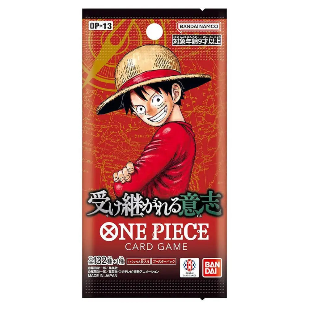 Booster OP-13 Carrying on His Will – One Piece Card Game – Version Japonaise - Poke-Geek