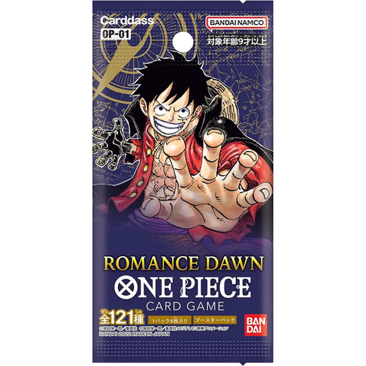 Booster One Piece Romance Dawn – Pack Japonais (OP-01)