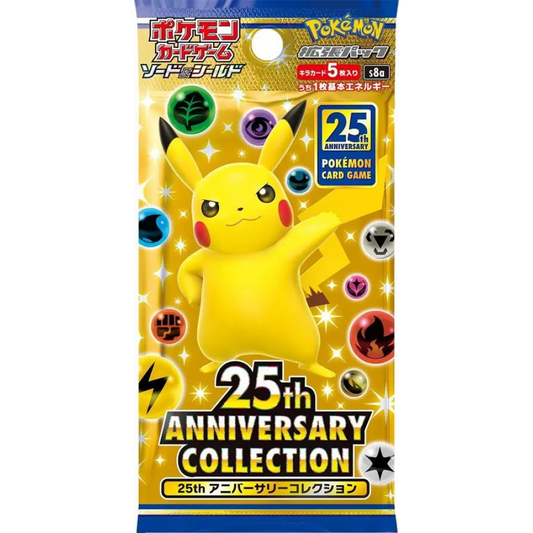 Booster Pokémon 25e Anniversaire – Édition Collector Japonaise