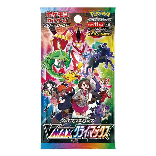 Booster Pokémon Épée et Bouclier – Climax VMAX (S8b) – 11 Cartes – Japonais - Poke-Geek
