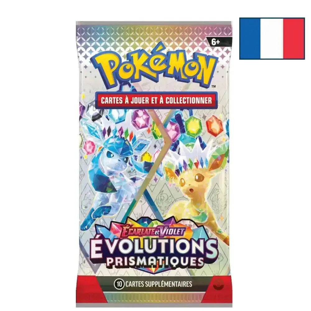 Booster Pokémon – Évolutions Prismatiques EV8.5 – Français - Poke-Geek