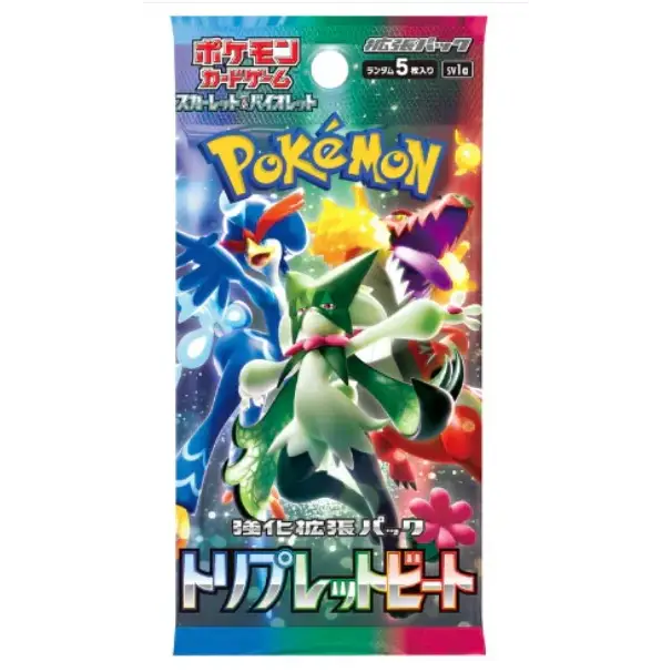 Booster Pokémon JCC Japonais – Triplet Beat SV1A (Scarlet & Violet) – Cartes à Collectionner - Poke-Geek