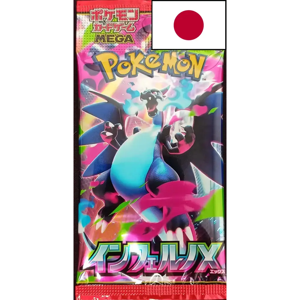 Booster Pokémon m2 Inferno X – Méga-Dracaufeu X – Japonais - Poke-Geek