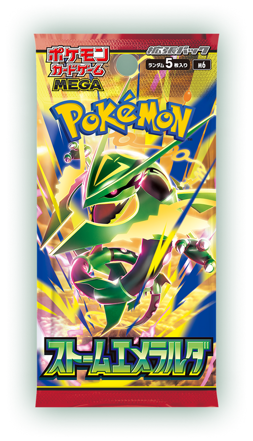Booster Pokémon M6 Storm Emeralda japonais