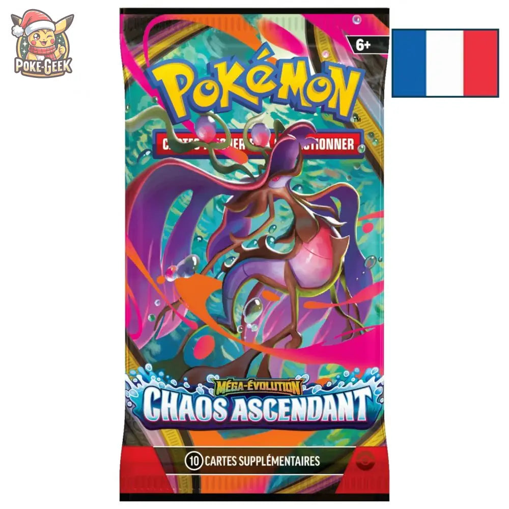 Booster Pokémon ME04 Chaos Ascendant FR – Issu Display - Poke-Geek