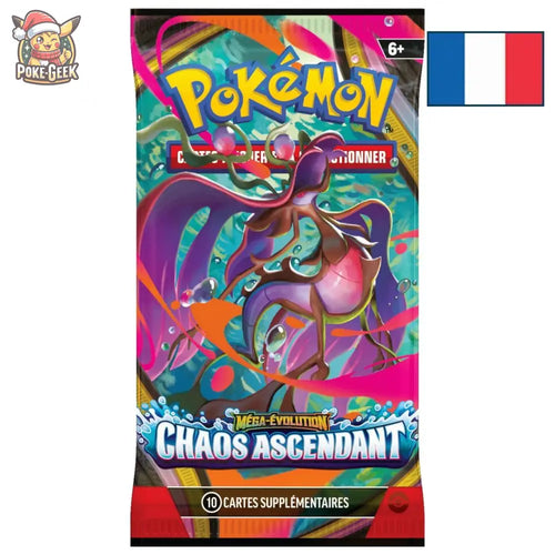 Booster Pokémon ME04 Chaos Ascendant FR – Issu Display - Poke-Geek