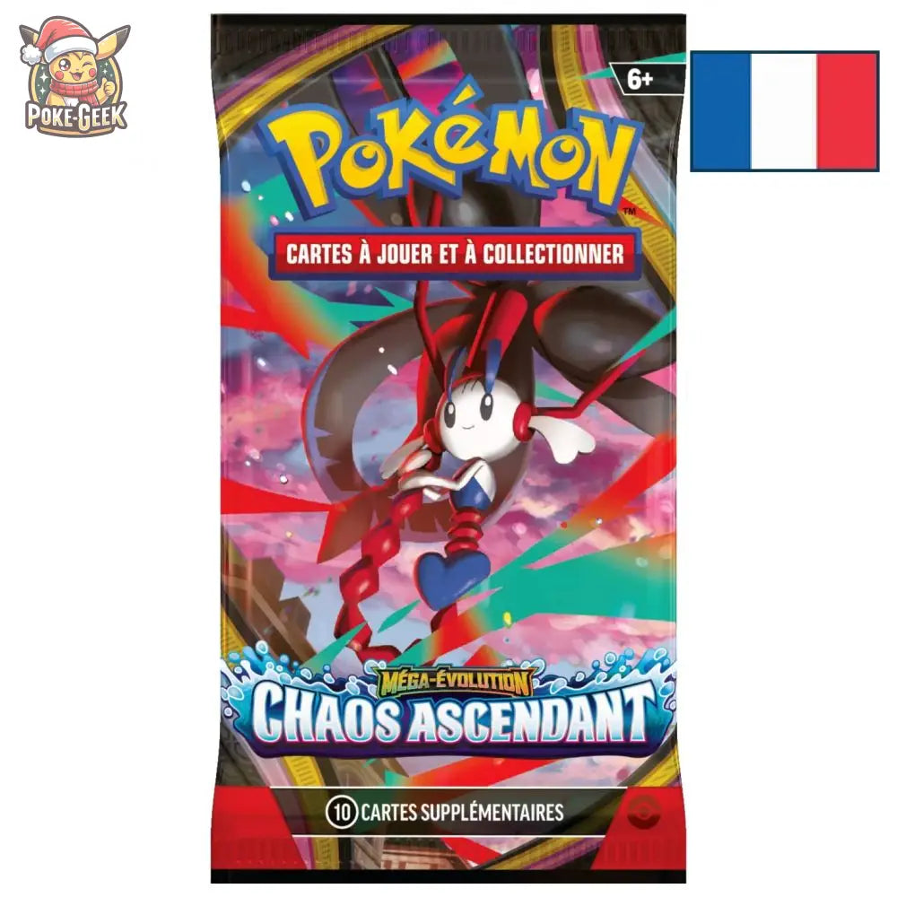 Booster Pokémon ME04 Chaos Ascendant FR – Issu Display - Poke-Geek