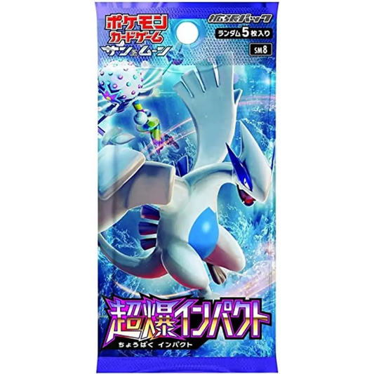 Booster Pokémon SM8 Super-Burst Impact – Édition Japonaise