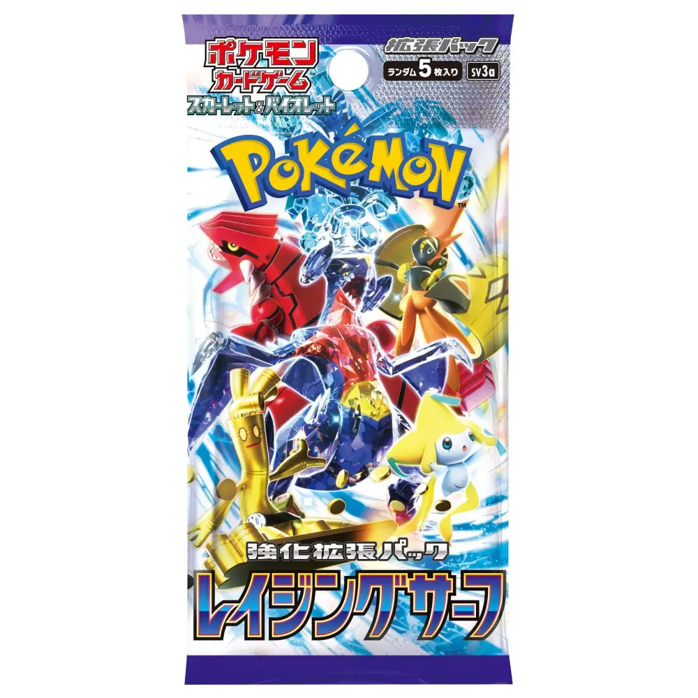 Booster Pokémon SV3a : Raging Surf – 5 cartes – Japonais - Poke-Geek