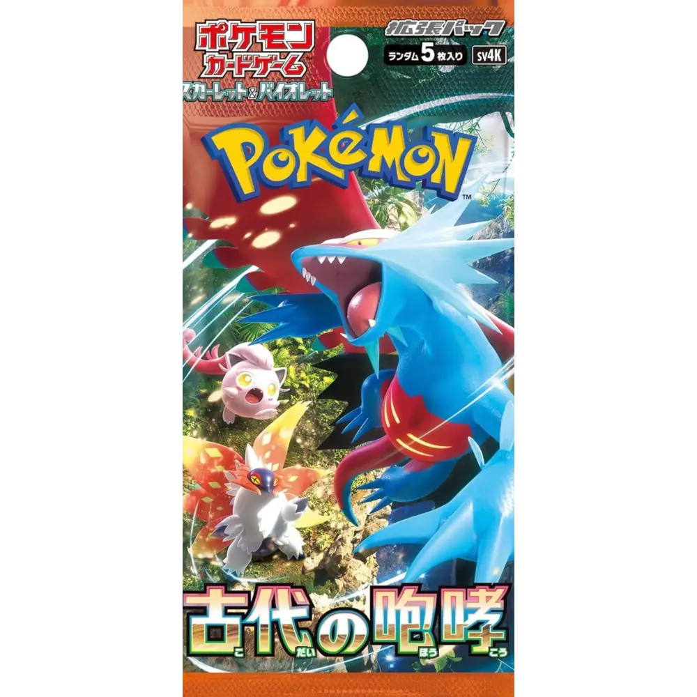 Booster Pokémon SV4K Ancient Roar – Japonais - Poke-Geek