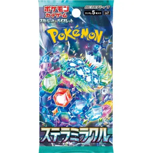 Booster Pokémon SV7 – Stellar Miracle – 5 cartes – Japonais - Poke-Geek