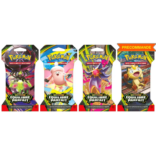 Booster sous Blister Méga-Évolution ME03: Équilibre Parfait (FR)