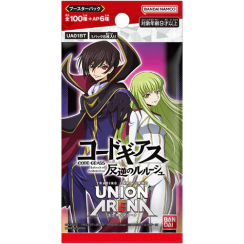 Booster Union Arena Code Geass UA01BT Japonais - Poke-Geek