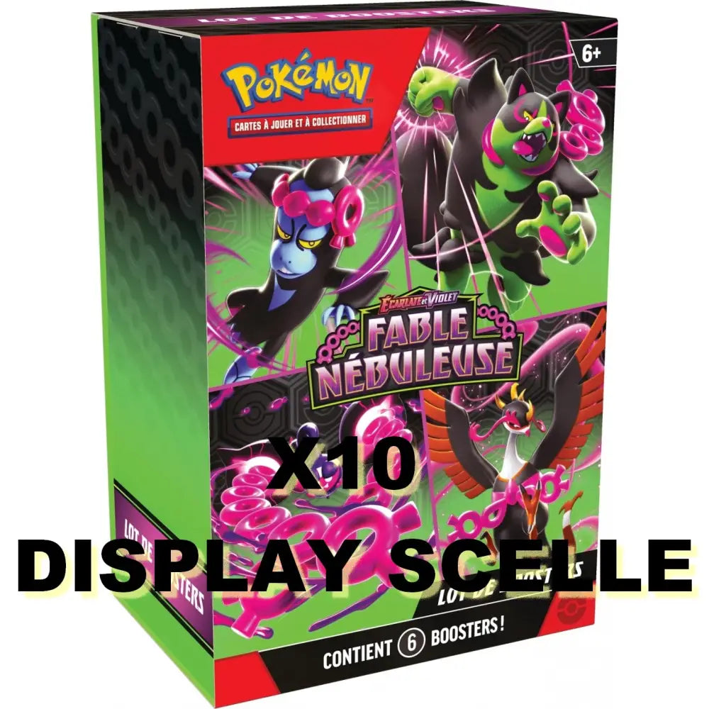 Bundle 6 Boosters Ev 6.5 – Fable Nébuleuse - Fr 10 Display Scellé