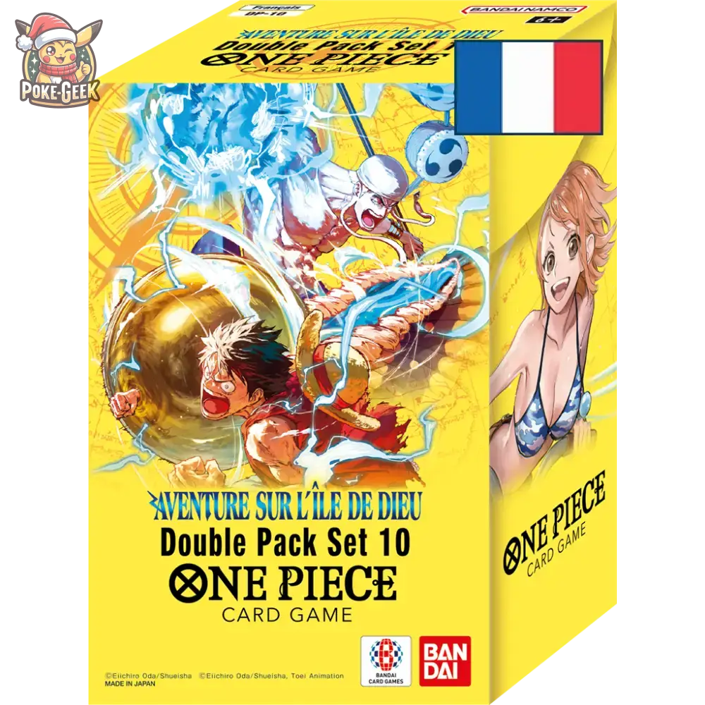 Bundle One Piece DP10 OP15-EB04 + Portfolio Ultra Pro + 100 Sleeves – FR - Poke-Geek
